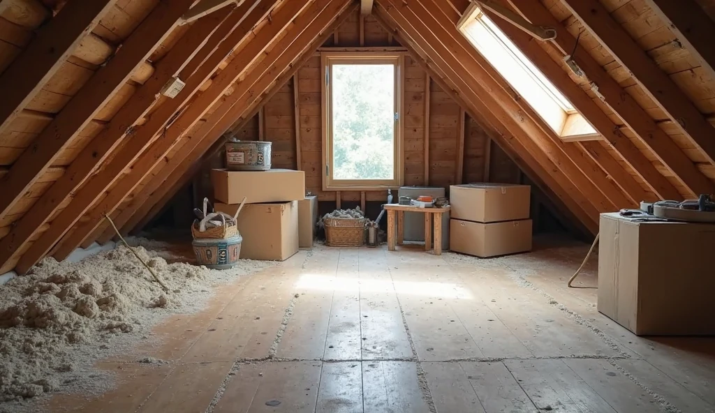 Attic and Crawl Space Cleaning