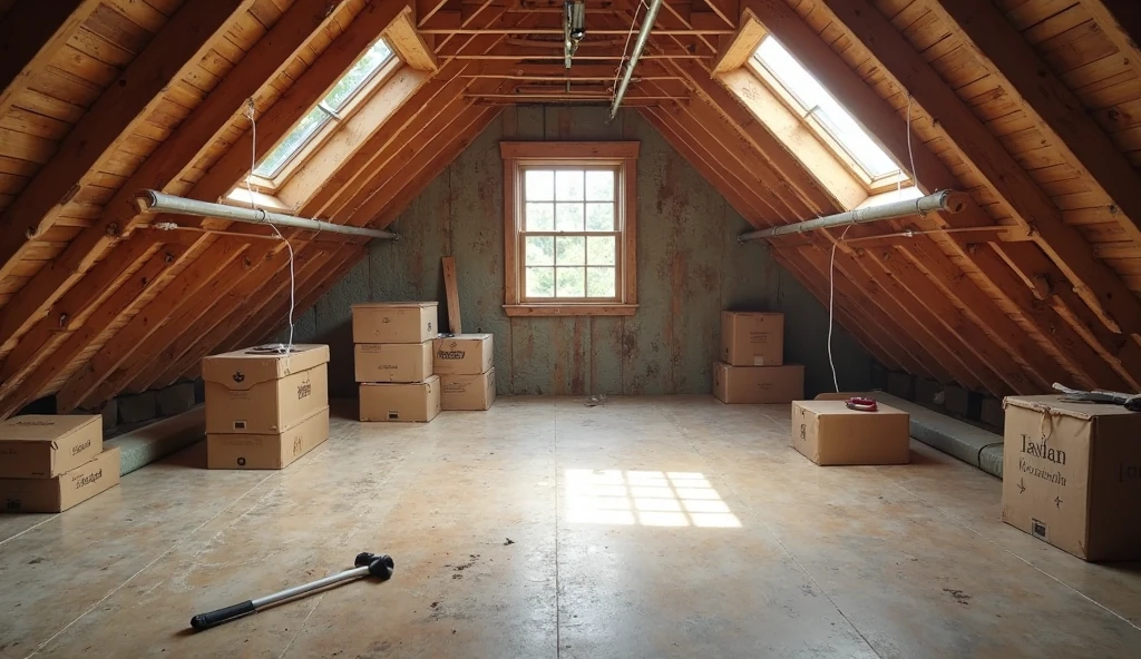 Attic and Crawl Space Cleaning